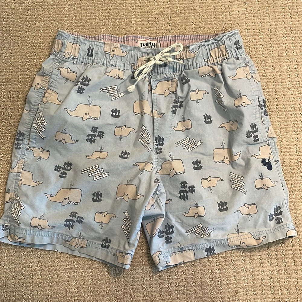 Party Pants Moby Dick Swimsuit Small